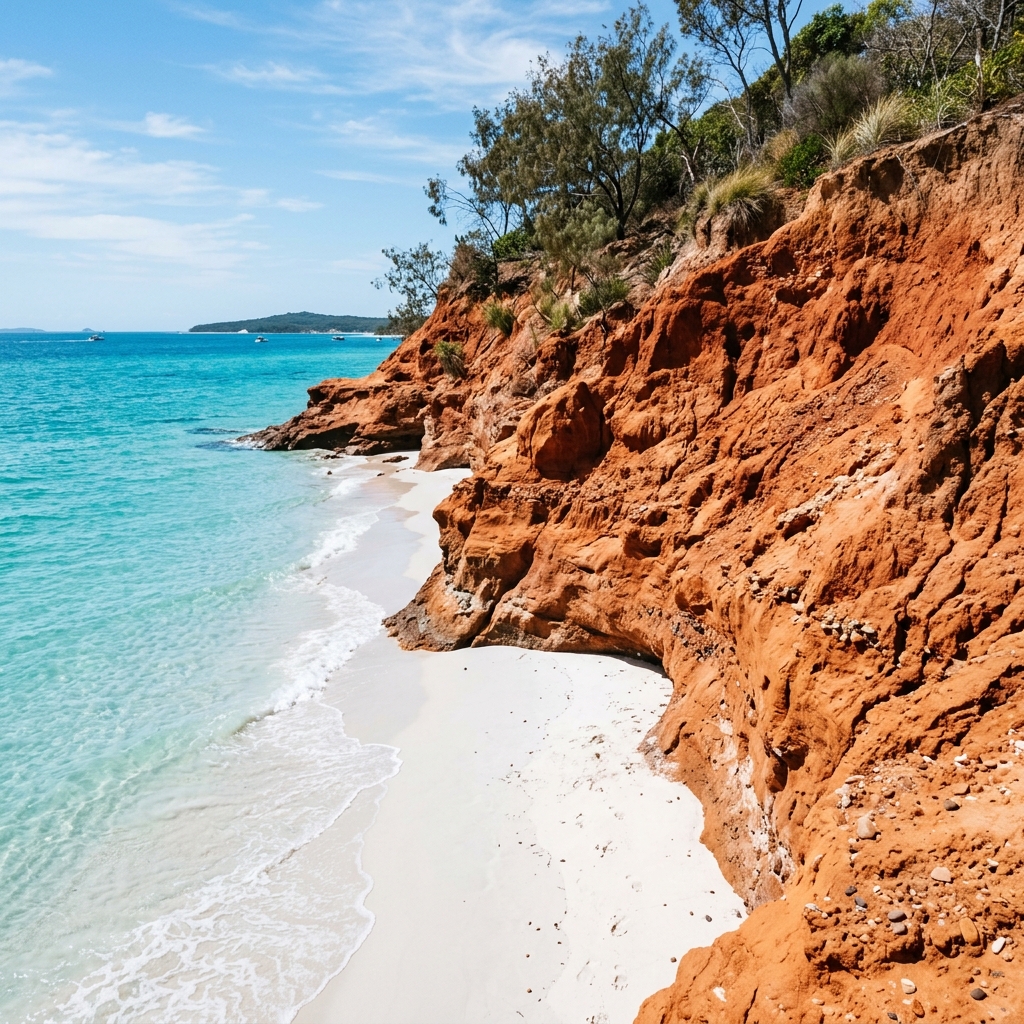 Ochre Red Cliffs Coochiemudlo